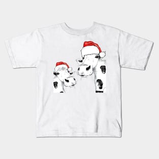 Christmas cows Kids T-Shirt